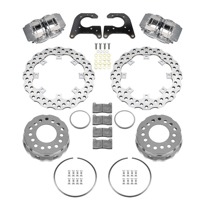XRD SA Scalloped Lug Drive Dynamic Rear Drag Brake Kit