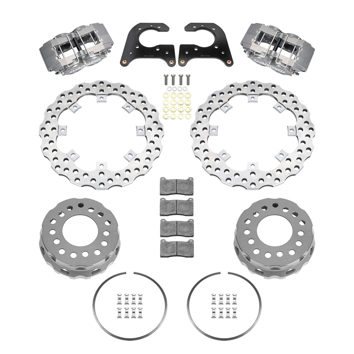 XRD SA Scalloped Lug Drive Dynamic Rear Drag Brake Kit