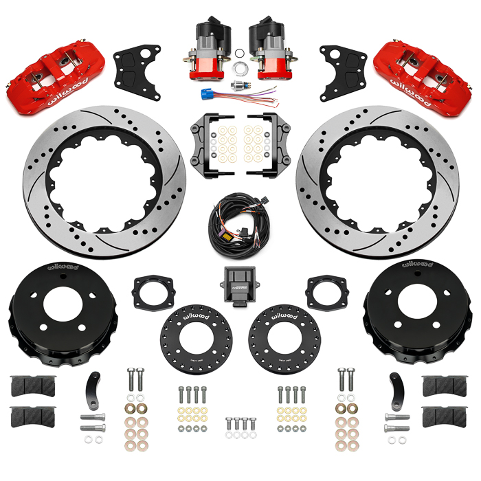 AERO4 Big Brake Rear Electronic Parking Brake Kit
