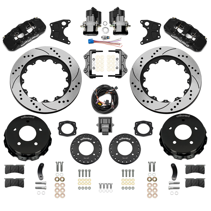 AERO4 Big Brake Rear Electronic Parking Brake Kit