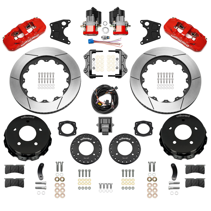 AERO4 Big Brake Rear Electronic Parking Brake Kit