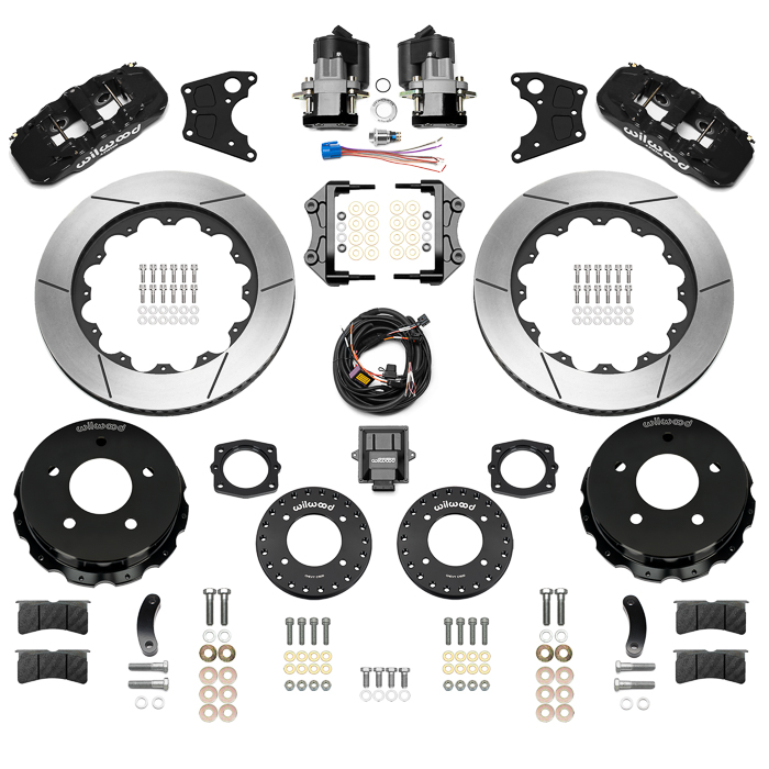 AERO4 Big Brake Rear Electronic Parking Brake Kit