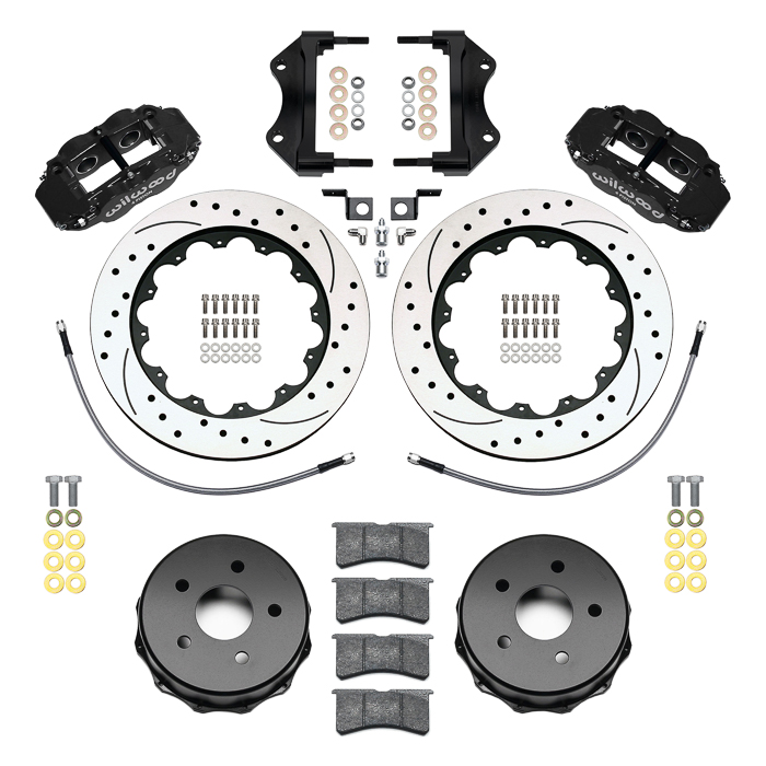 Forged Narrow Superlite 4R Big Brake Rear Brake Kit For OE Parking Brake