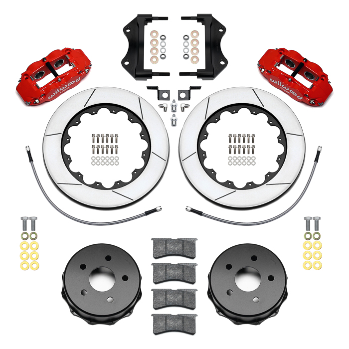 Forged Narrow Superlite 4R Big Brake Rear Brake Kit For OE Parking Brake