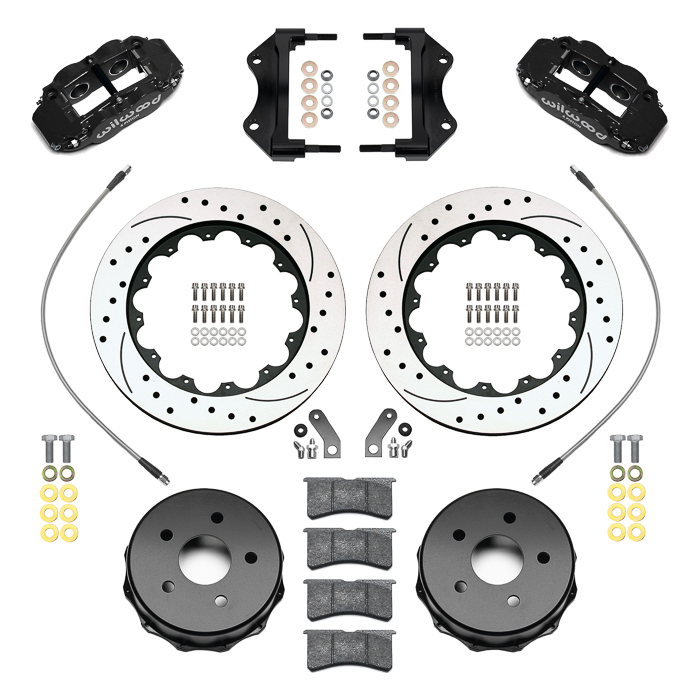 Forged Narrow Superlite 4R Big Brake Rear Brake Kit For OE Parking Brake