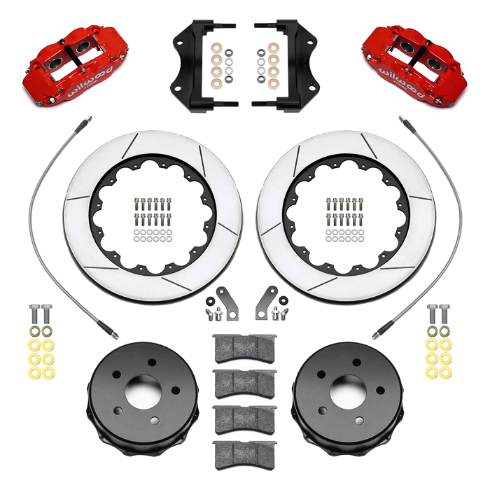 Forged Narrow Superlite 4R Big Brake Rear Brake Kit For OE Parking Brake