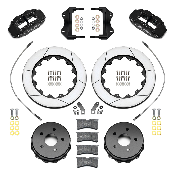 Forged Narrow Superlite 4R Big Brake Rear Brake Kit For OE Parking Brake
