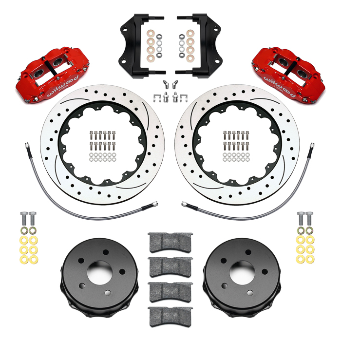 Forged Narrow Superlite 4R Big Brake Rear Brake Kit For OE Parking Brake