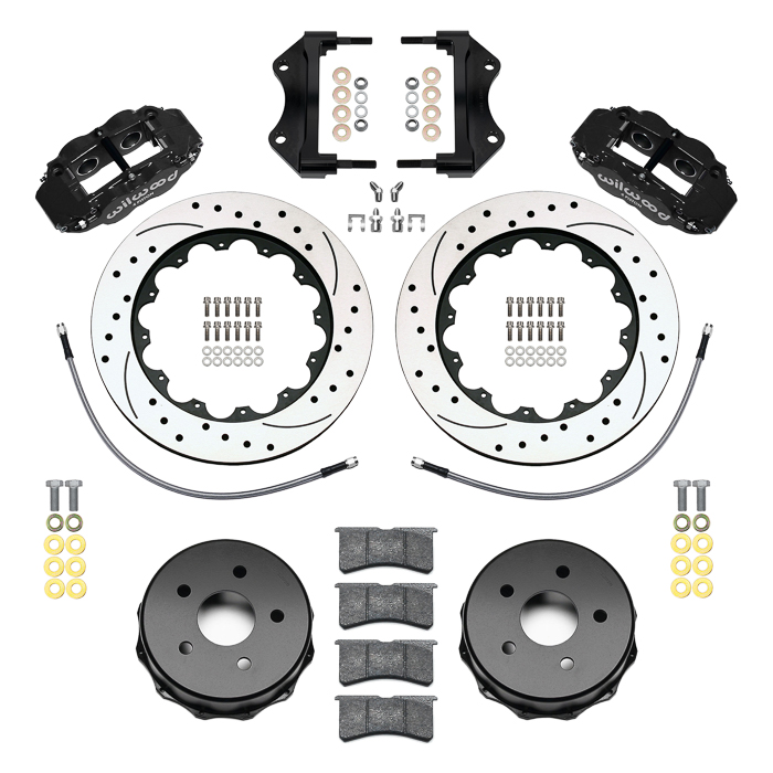 Forged Narrow Superlite 4R Big Brake Rear Brake Kit For OE Parking Brake