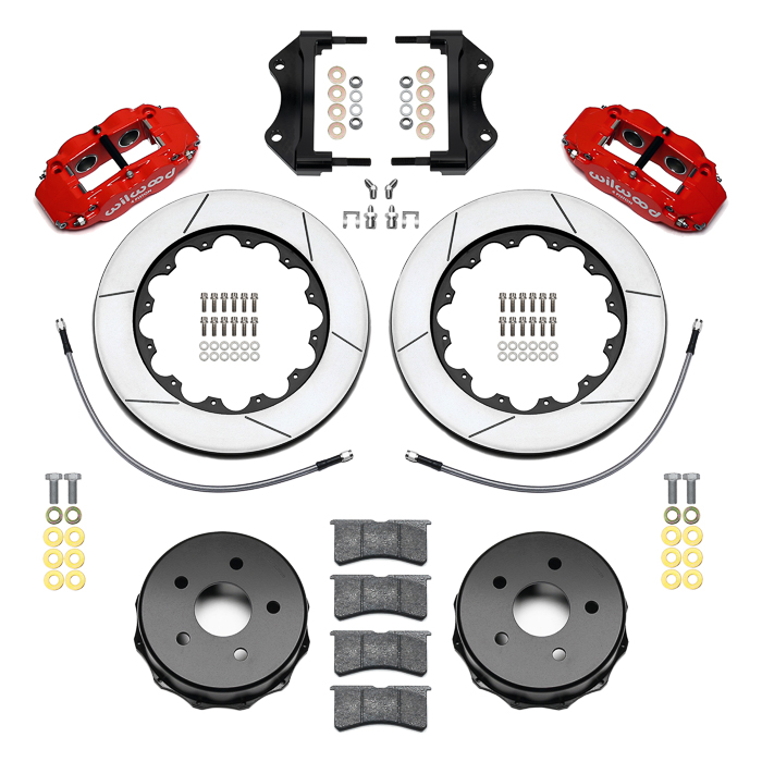 Forged Narrow Superlite 4R Big Brake Rear Brake Kit For OE Parking Brake