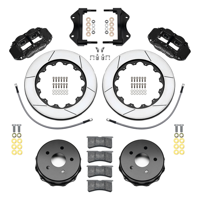 Forged Narrow Superlite 4R Big Brake Rear Brake Kit For OE Parking Brake
