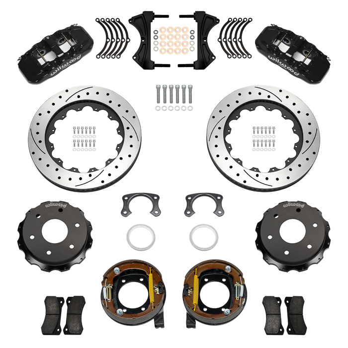 AERO4 Big Brake Rear Parking Brake Kit