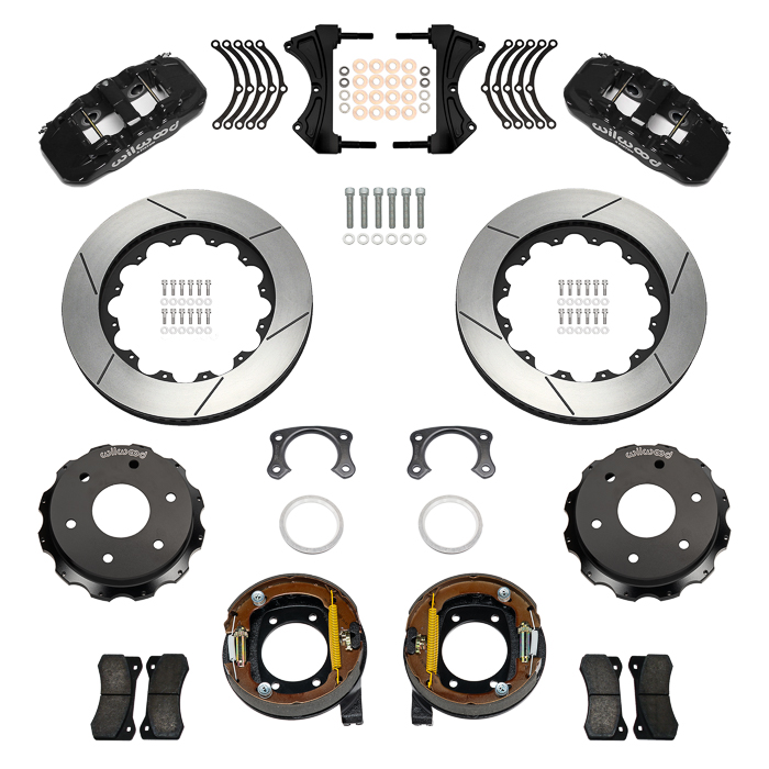 AERO4 Big Brake Rear Parking Brake Kit