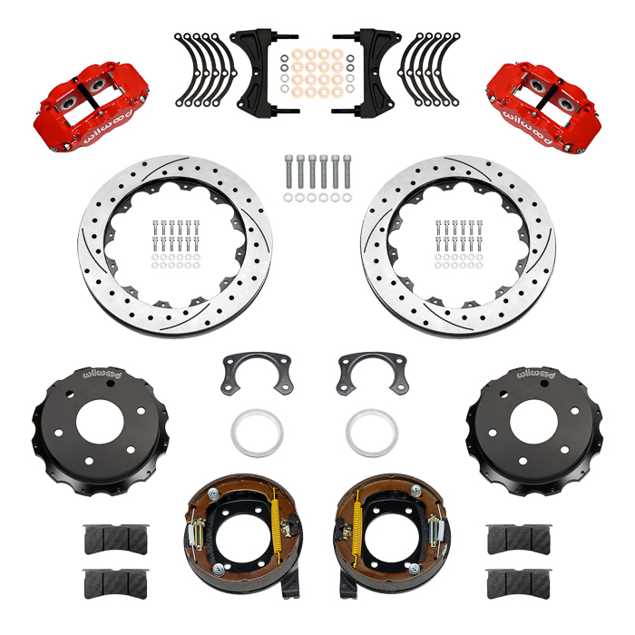 Forged Narrow Superlite 4R Big Brake Rear Parking Brake Kit