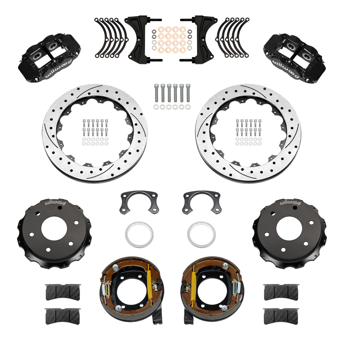 Forged Narrow Superlite 4R Big Brake Rear Parking Brake Kit