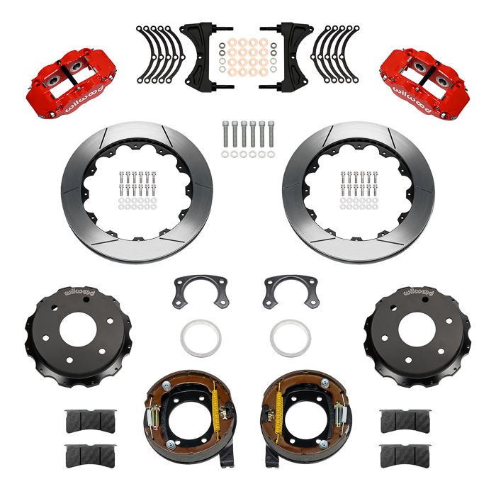 Forged Narrow Superlite 4R Big Brake Rear Parking Brake Kit