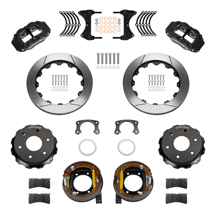 Forged Narrow Superlite 4R Big Brake Rear Parking Brake Kit