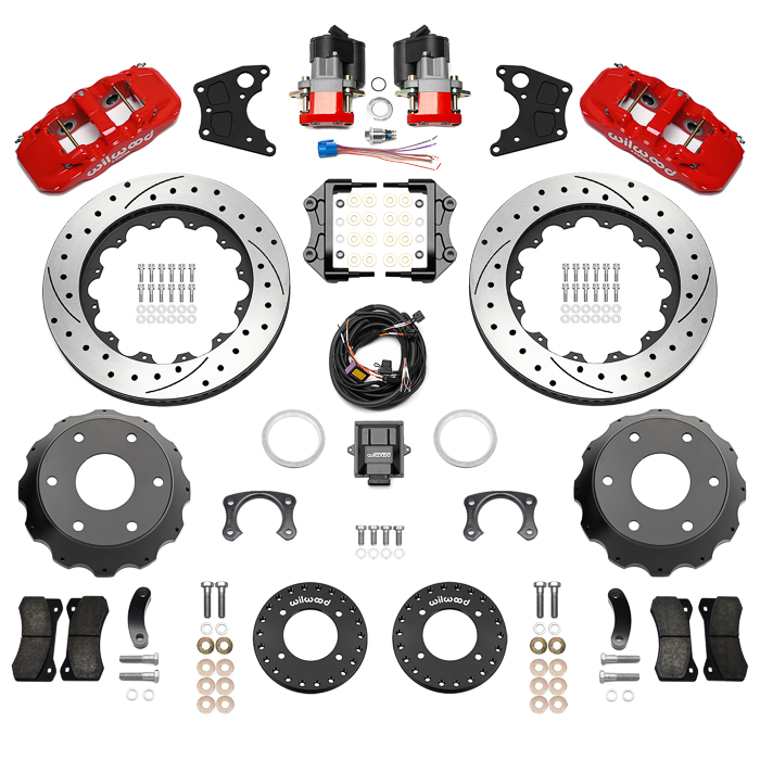 AERO4 Big Brake Rear Electronic Parking Brake Kit