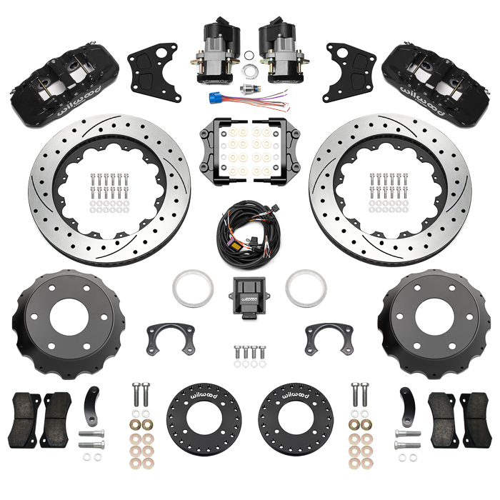 AERO4 Big Brake Rear Electronic Parking Brake Kit