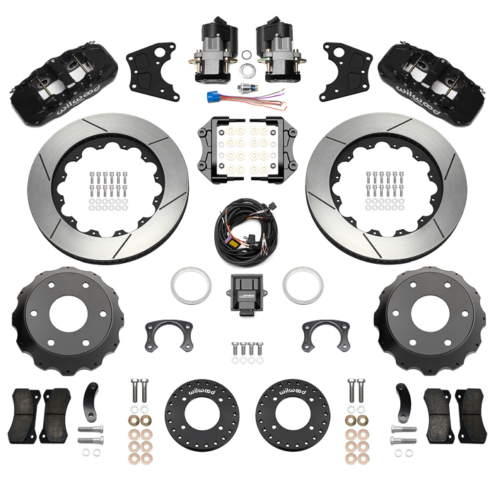 AERO4 Big Brake Rear Electronic Parking Brake Kit