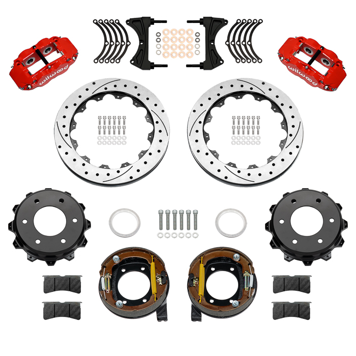 Forged Narrow Superlite 4R Big Brake Rear Parking Brake Kit