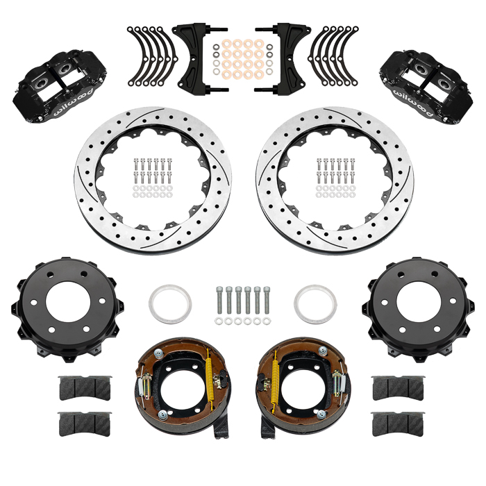 Forged Narrow Superlite 4R Big Brake Rear Parking Brake Kit
