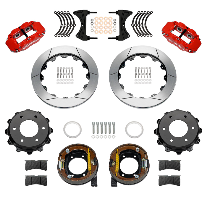 Forged Narrow Superlite 4R Big Brake Rear Parking Brake Kit
