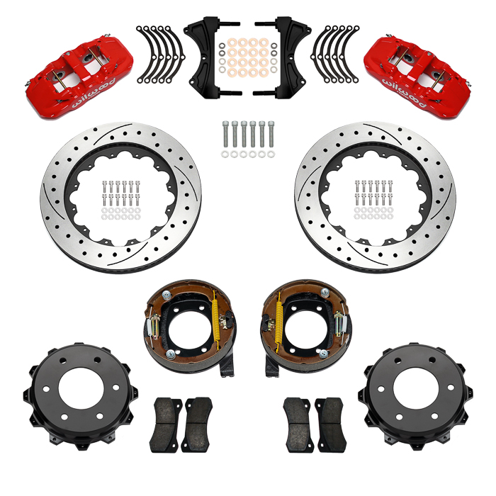 AERO4 Big Brake Rear Parking Brake Kit