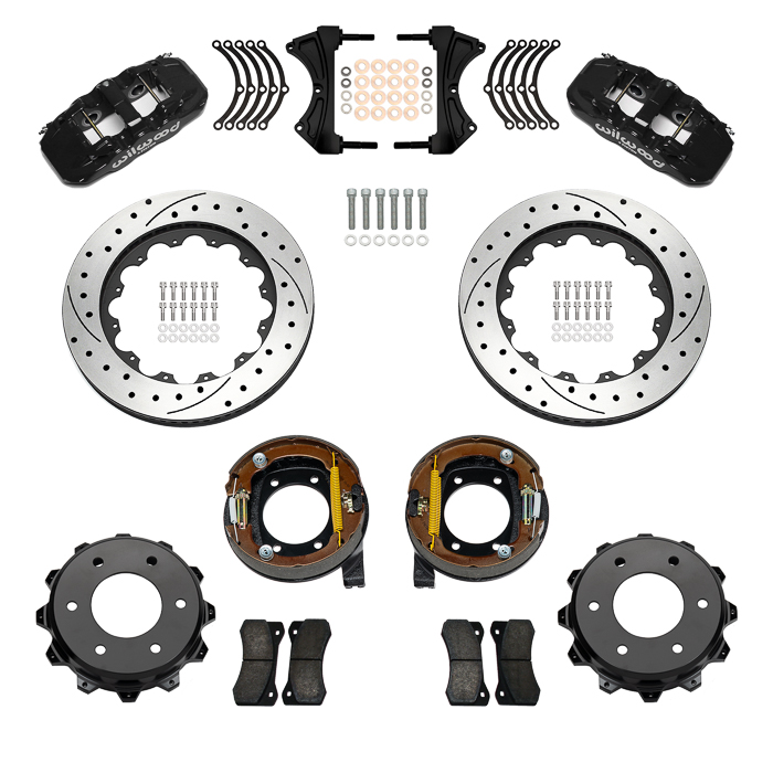 AERO4 Big Brake Rear Parking Brake Kit