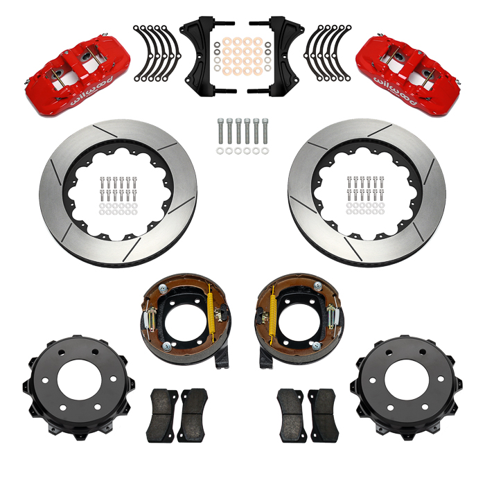 AERO4 Big Brake Rear Parking Brake Kit