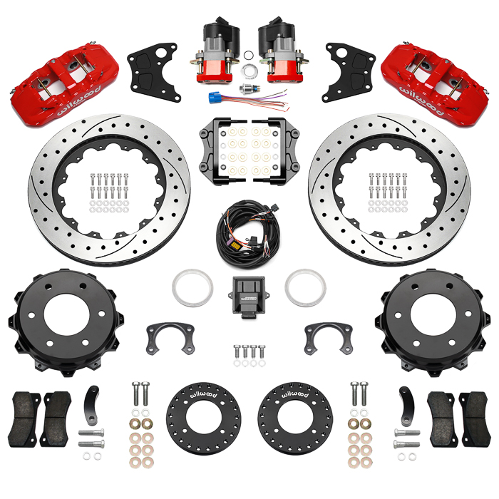 AERO4 Big Brake Rear Electronic Parking Brake Kit