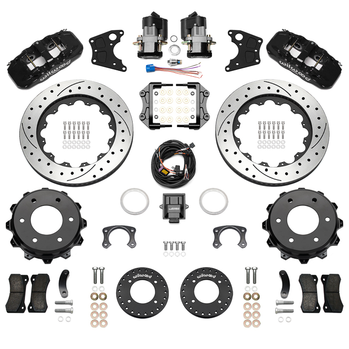 AERO4 Big Brake Rear Electronic Parking Brake Kit