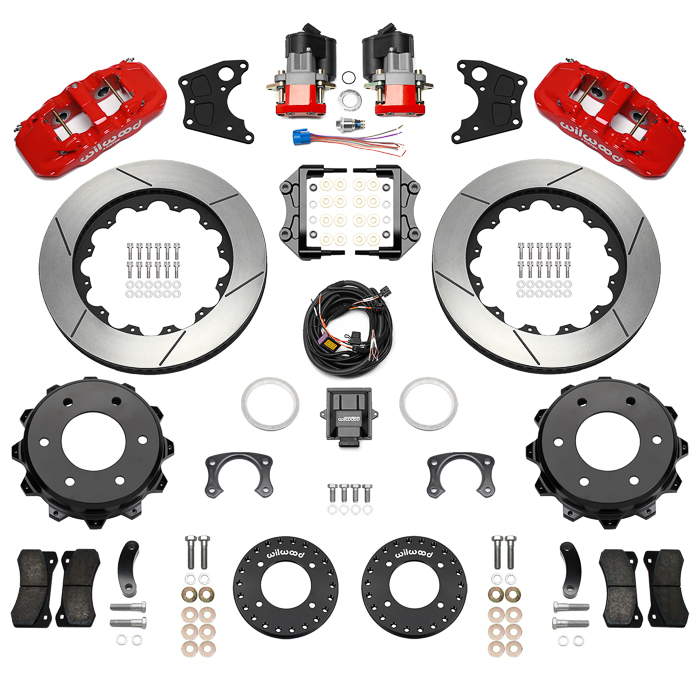 AERO4 Big Brake Rear Electronic Parking Brake Kit