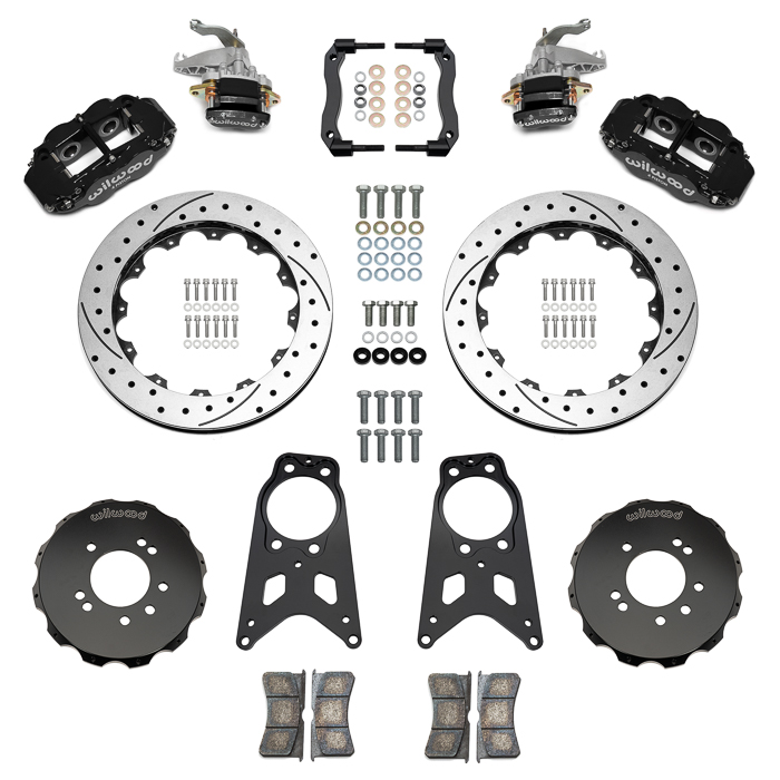 Forged Narrow Superlite 4R-MC4 Big Brake Rear Parking Brake Kit