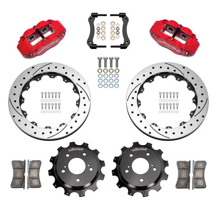 Forged Narrow Superlite 4R Big Brake Rear Brake Kit For OE Parking Brake