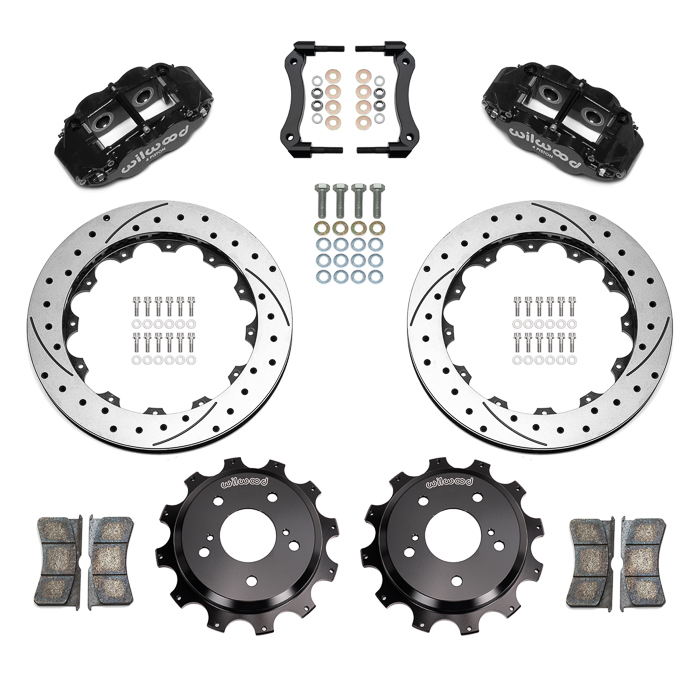 Forged Narrow Superlite 4R Big Brake Rear Brake Kit For OE Parking Brake