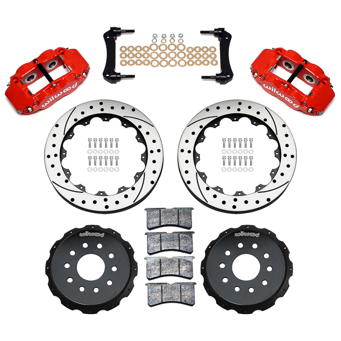 Forged Narrow Superlite 4R Big Brake Rear Brake Kit For OE Parking Brake