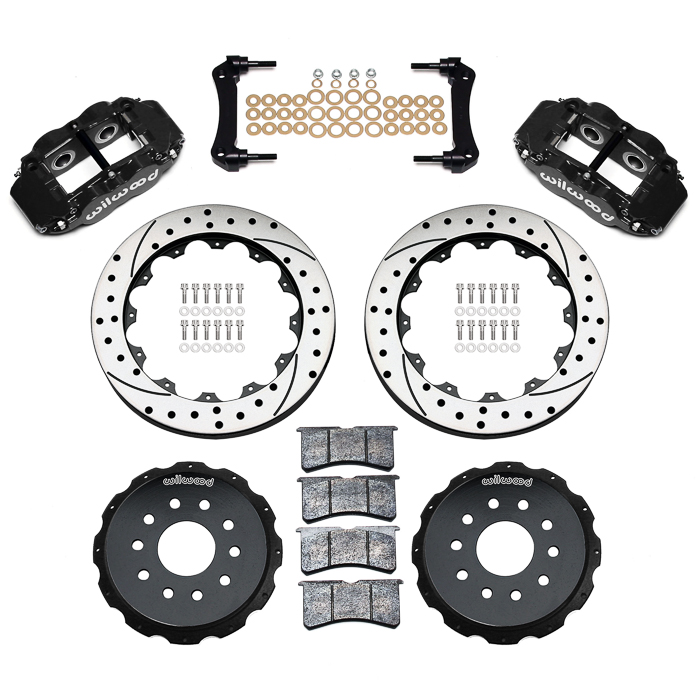 Forged Narrow Superlite 4R Big Brake Rear Brake Kit For OE Parking Brake