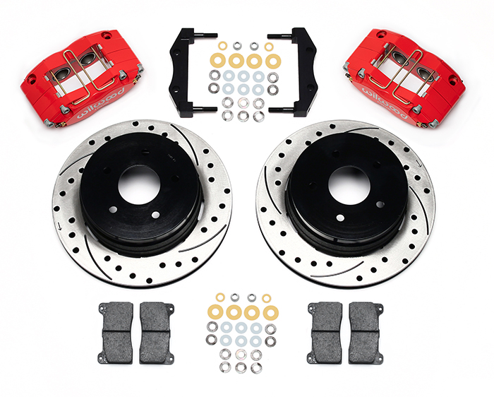 Dynapro Radial Rear Brake Kit For OE Parking Brake