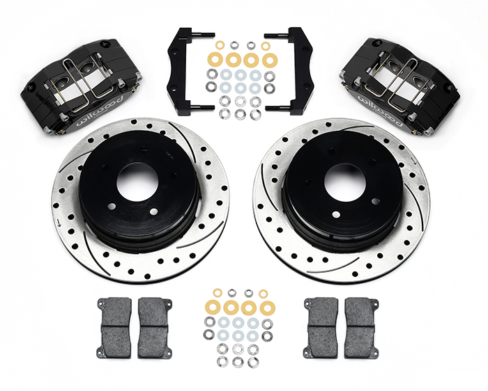 Dynapro Radial Rear Brake Kit For OE Parking Brake