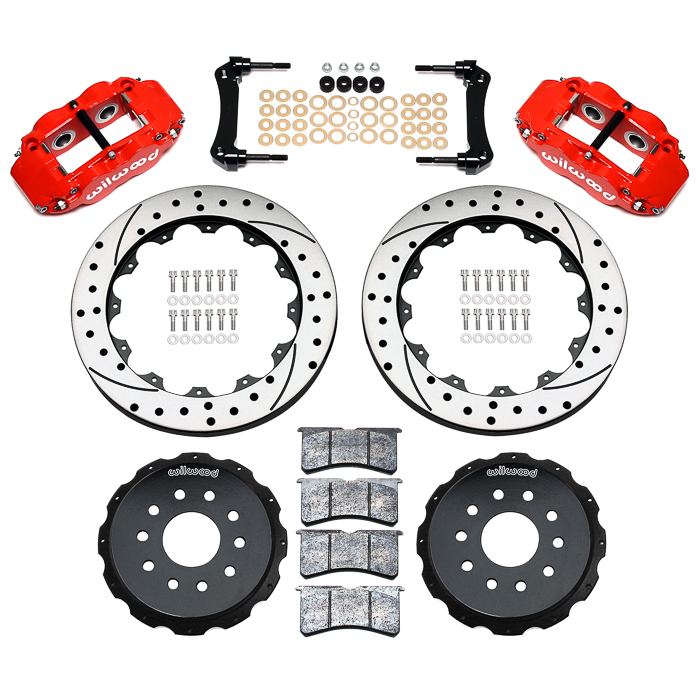 Forged Narrow Superlite 4R Big Brake Rear Brake Kit For OE Parking Brake