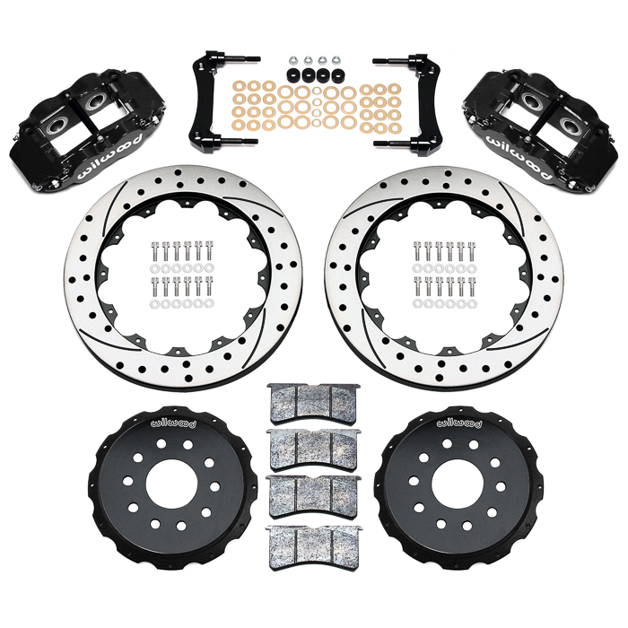 Forged Narrow Superlite 4R Big Brake Rear Brake Kit For OE Parking Brake