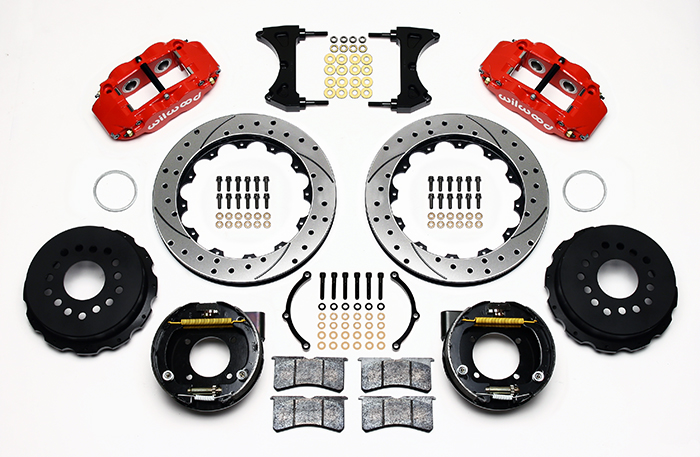 Forged Narrow Superlite 4R Big Brake Rear Parking Brake Kit