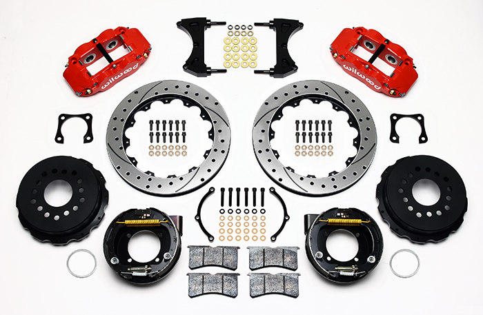 Forged Narrow Superlite 4R Big Brake Rear Parking Brake Kit