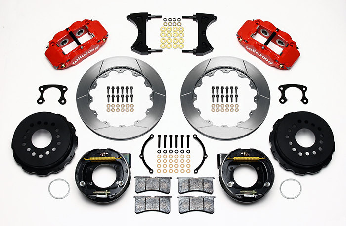 Forged Narrow Superlite 4R Big Brake Rear Parking Brake Kit
