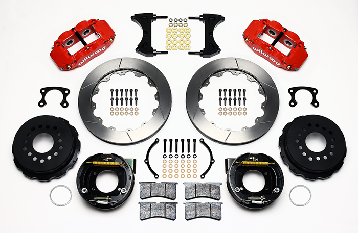 Forged Narrow Superlite 4R Big Brake Rear Parking Brake Kit