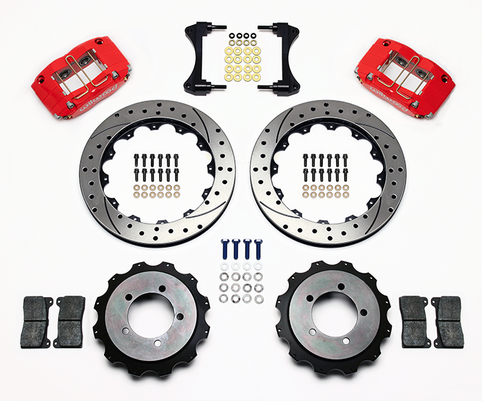 Dynapro Radial Rear Brake Kit For OE Parking Brake