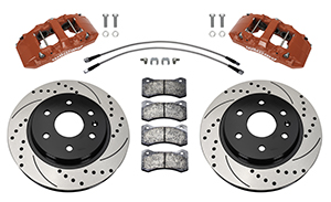 AERO6-DM Direct-Mount Truck Front Brake Kit