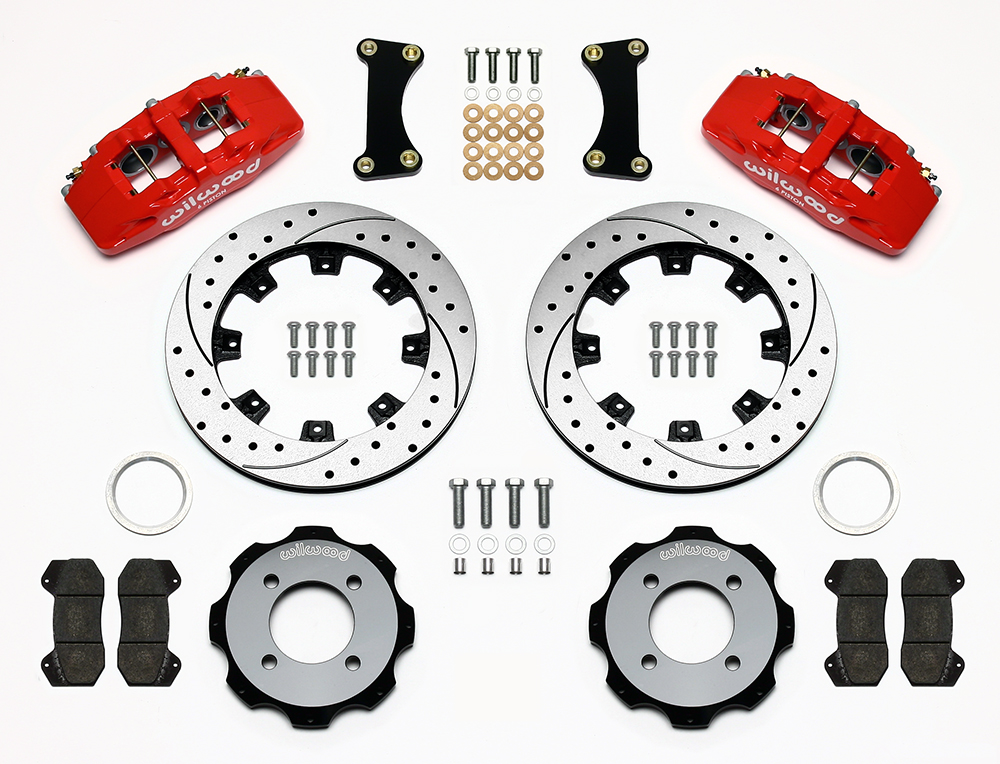 Forged Dynapro 6 Big Brake Front Brake Kit (Hat)