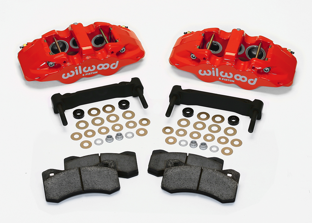 AERO6 Front Caliper and Bracket Upgrade Kit for Corvette C5-C6